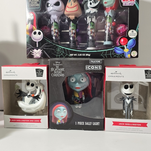 NBC Nightmare before Christmas nbc disney lot ornaments cups Huge Lot - Picture 2 of 6